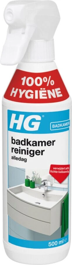 HG Badkamerreiniger Alledag - 500ml - Verwijdert Zeepresten, Huidvetten En Lichte Kalkaanslag -Dagelijkse Benodigdheden Verkoop 329x1200 3