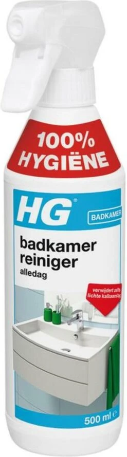 HG Badkamerreiniger Alledag - 500ml - Verwijdert Zeepresten, Huidvetten En Lichte Kalkaanslag -Dagelijkse Benodigdheden Verkoop 333x1200 1
