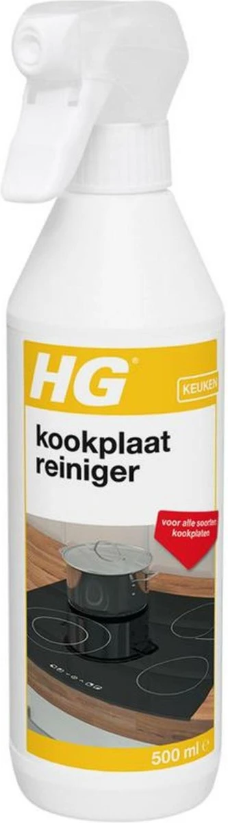 HG Kookplaatreiniger - 500ml - Streeploos Vetvrij - Dagelijks Gebruik - Geschikt Voor Alle Kookplaten 1 HG Kookplaatreiniger - 500ml - Streeploos Vetvrij - Dagelijks Gebruik - Geschikt Voor Alle Kookplaten
