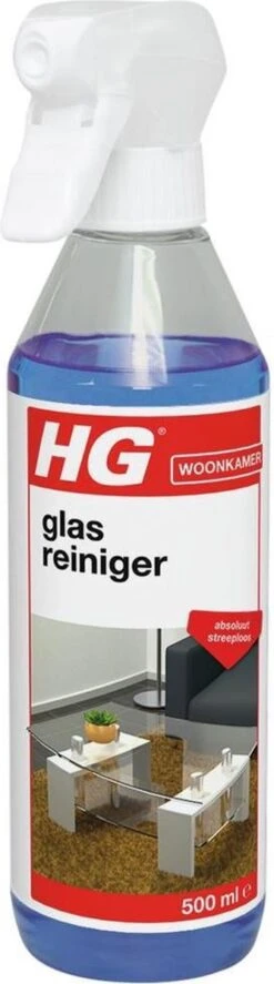 HG Glasreiniger - 500ml - 100% Streeploze Glans - Snel Droog -Dagelijkse Benodigdheden Verkoop 334x1200 4