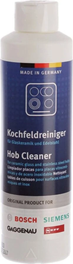 Bosch / Siemens Kookplaat Reiniger - 250 Ml -Dagelijkse Benodigdheden Verkoop 335x1200