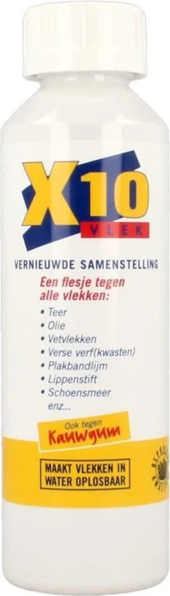 X10 Vlekken - 250 Ml - Vlekverwijderaar -Dagelijkse Benodigdheden Verkoop 343x1200