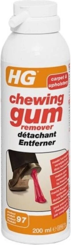 HG Chewing Gum Remover (HG Product 97) - 200ml - Bevriest Kauwgom -Dagelijkse Benodigdheden Verkoop 348x1200