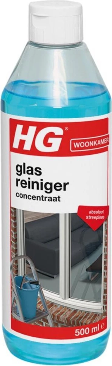 HG Glasreiniger Concentraat - 500ml - Reinigt Streeploos - De Keuze Van Professionele Glazenwassers 6 HG Glasreiniger Concentraat - 500ml - Reinigt Streeploos - De Keuze Van Professionele Glazenwassers - Afbeelding 6