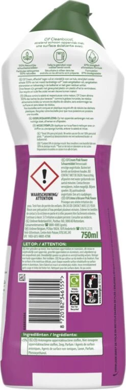 Cif CleanBoost Cream Pink Schuurmiddel - 8 X 750 Ml - Voordeelverpakking 17 Cif CleanBoost Cream Pink Schuurmiddel - 8 X 750 Ml - Voordeelverpakking -Dagelijkse Benodigdheden Verkoop 390x1200 3