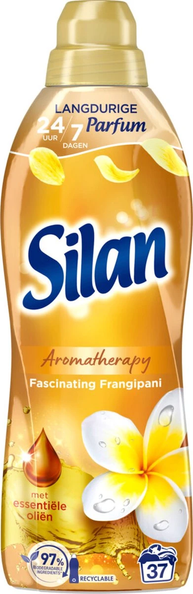 Silan Aroma Therapy Fascinating Frangipani Wasverzachter - 6 X 37 Wasbeurten - Voordeelverpakking 9 Silan Aroma Therapy Fascinating Frangipani Wasverzachter - 6 X 37 Wasbeurten - Voordeelverpakking - Afbeelding 9