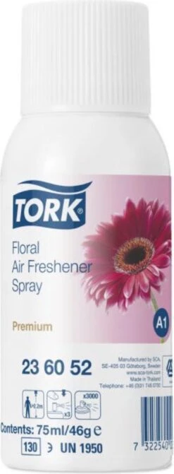 Tork Navulling Voor Luchtverfrisser Bloemen Systeem A1 Flacon Van 75 Ml -Dagelijkse Benodigdheden Verkoop 442x1200