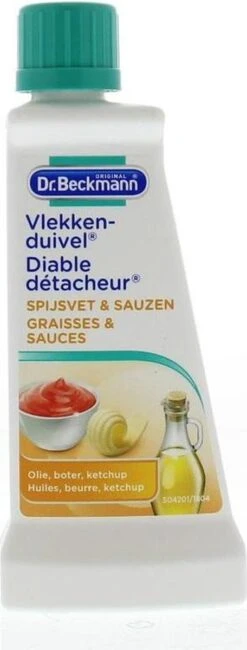 Dr. Beckmann Vlekkenduivel Spijsvet & Sauzen 50 Ml -Dagelijkse Benodigdheden Verkoop 456x1200 3