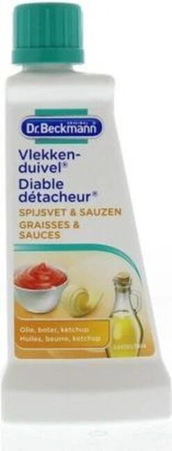 Dr. Beckmann Vlekkenduivel Spijsvet & Sauzen 50 Ml -Dagelijkse Benodigdheden Verkoop 458x1200