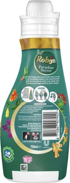Robijn Collections Paradise Secret Wasverzachter - 8 X 30 Wasbeurten - Voordeelverpakking -Dagelijkse Benodigdheden Verkoop 464x1200