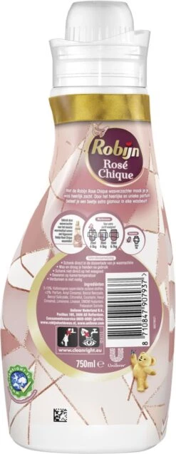 Robijn Collections Rosé Chique Wasverzachter - 4 X 750 Ml - Voordeelverpakking -Dagelijkse Benodigdheden Verkoop 465x1200 1