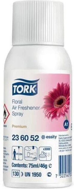 Tork Navulling Voor Luchtverfrisser Bloemen Systeem A1 Flacon Van 75 Ml -Dagelijkse Benodigdheden Verkoop 470x1200