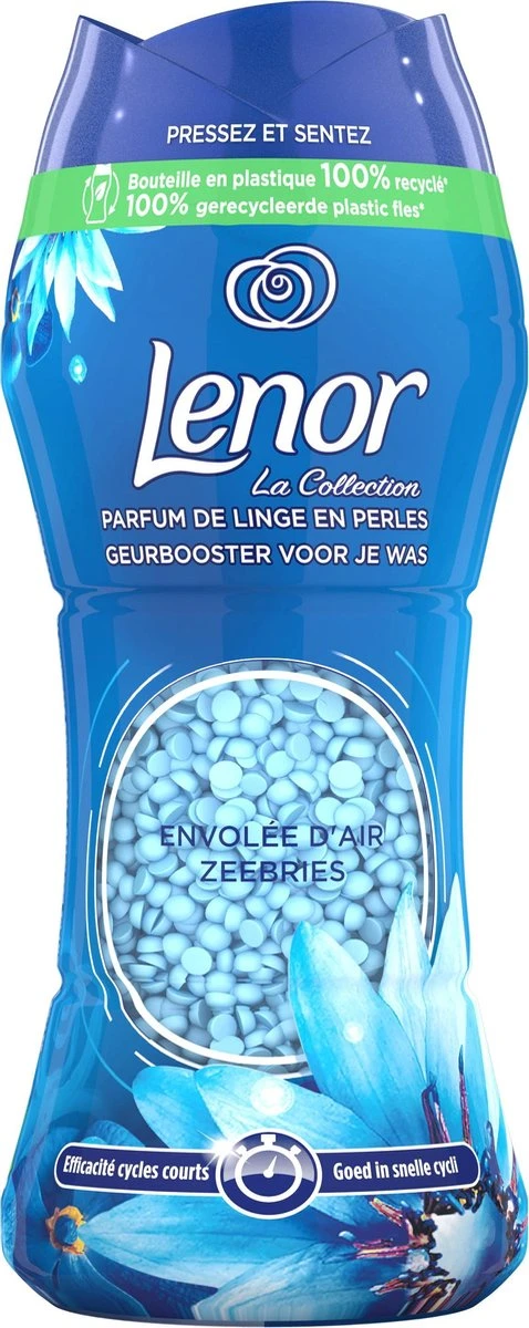 Lenor Geurbooster Zeebries - Geurparels - 6x16 Wasbeurten - Voordeelverpakking 2 Lenor Geurbooster Zeebries - Geurparels - 6x16 Wasbeurten - Voordeelverpakking - Afbeelding 2