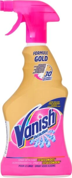 Vanish Oxi Action Gold Vlekverwijderaar Spray - 500ml X2 -Dagelijkse Benodigdheden Verkoop 486x1200