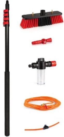 Chimb Telescopische Wasborstel - Uitschuifbare Waterborstel - Ramenwassen - 4,6 Meter - Met Zeepdispenser -Dagelijkse Benodigdheden Verkoop 562x1200 3