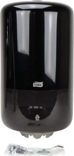 Tork Mini Centerfeed Poetspapier Dispenser Kunststof Zwart M1 -Dagelijkse Benodigdheden Verkoop 574x1200 3