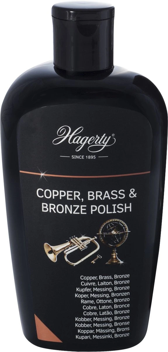Hagerty Copper, Brass & Bronze Polish - Poetsmiddel Voor Koper, Messing En Brons 250 Ml 2 Hagerty Copper, Brass & Bronze Polish - Poetsmiddel Voor Koper, Messing En Brons 250 Ml - Afbeelding 2
