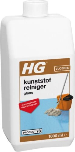 HG Kunststofreiniger Glans - Glansherstel - Geschikt Voor O.a. Pvc, Gietvloeren En Linoleum -Dagelijkse Benodigdheden Verkoop 596x1200