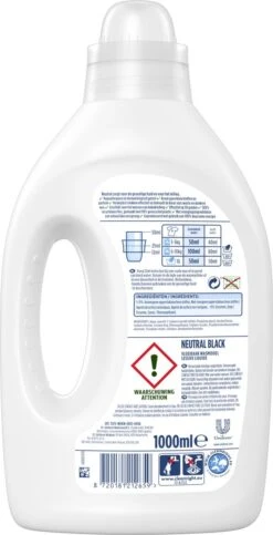 Neutral Vloeibaar Wasmiddel Zwart En Donker- 5 X 1L - Voordeelverpakking -Dagelijkse Benodigdheden Verkoop 614x1200