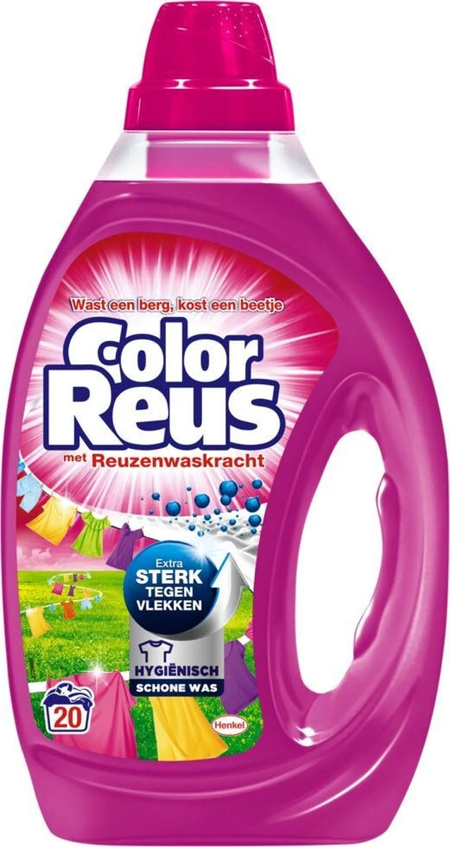 Witte Reus Vloeibaar Wasmiddel Color Reus 1 Liter 1 Witte Reus Vloeibaar Wasmiddel Color Reus 1 Liter