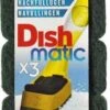 Dishmatic Schuursponsjes Navulling | 3 Stuks | Voor Afwasborstel Met Zeep Dispenser