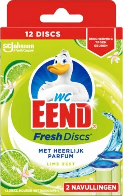 WC Eend Fresh Discs Navul Duo Lime 72 Ml -Dagelijkse Benodigdheden Verkoop 752x1200