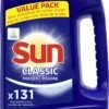 SUN® Sun - Vaatwaspoeder - Regular - Voordeelverpakking 4 X 131 Vaatwasbeurten