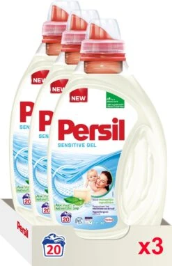 Persil® Persil Gel Sensitive - Vloeibaar Wasmiddel - Gevoelige Huid En Baby - Voordeelverpakking - 3 X 20 Wasbeurten 11 Persil® Persil Gel Sensitive - Vloeibaar Wasmiddel - Gevoelige Huid En Baby - Voordeelverpakking - 3 X 20 Wasbeurten -Dagelijkse Benodigdheden Verkoop 775x1200