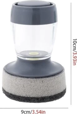 Afwasborstel Met Zeepdispenser – Met 3 Verschillende Opzet Stukken – Inclusief Houder – Grijs – Afwas Borstel Zeepreservoir – Zeep Handborstel – Doseerpomp – Afwasmiddel Dispenser – Navulbaar 12 Afwasborstel Met Zeepdispenser – Met 3 Verschillende Opzet Stukken – Inclusief Houder – Grijs – Afwas Borstel Zeepreservoir – Zeep Handborstel – Doseerpomp – Afwasmiddel Dispenser – Navulbaar -Dagelijkse Benodigdheden Verkoop 808x1200 4