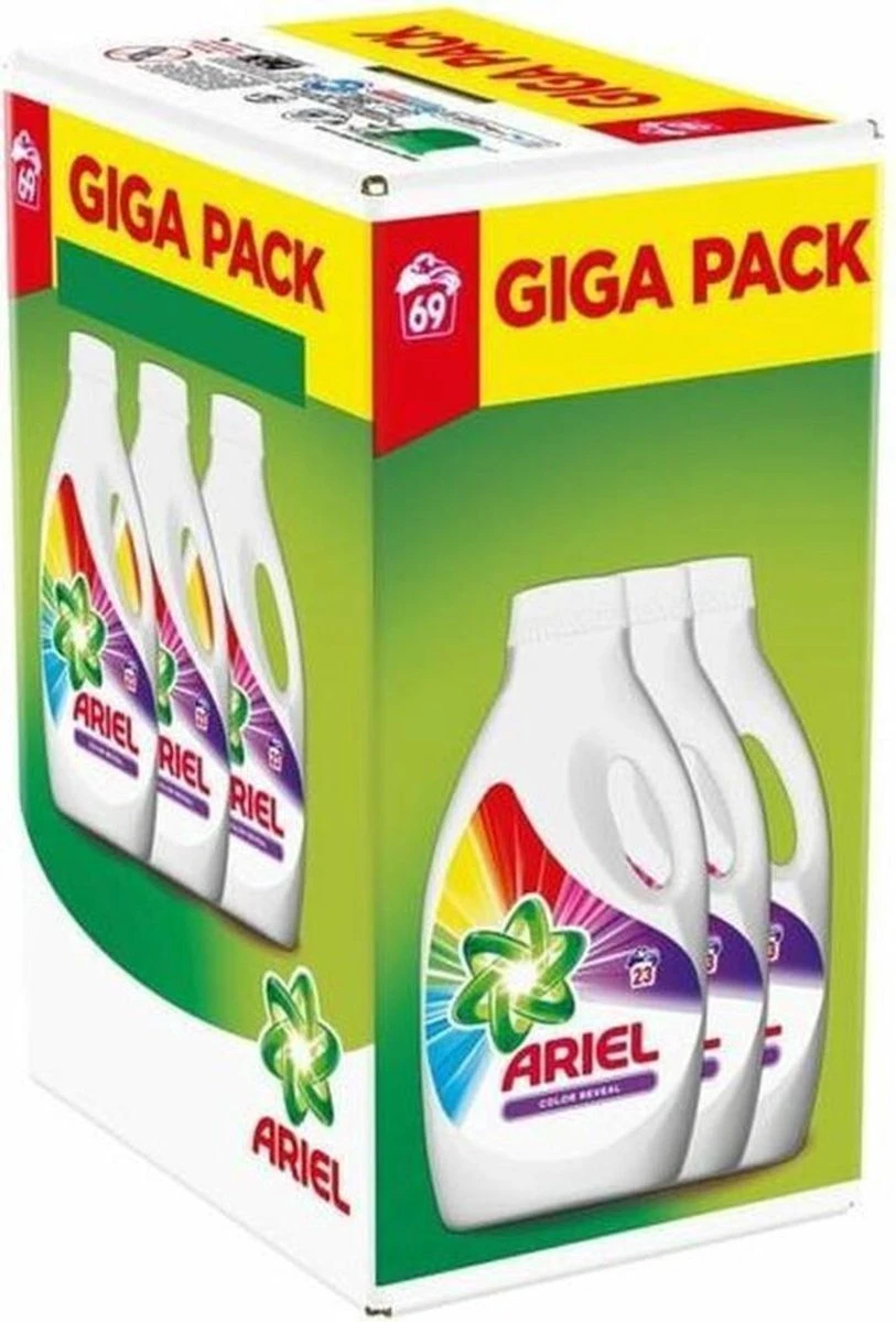 Ariel Power Color Vloeibaar Wasmiddel 3 Ariel Power Color Vloeibaar Wasmiddel - Afbeelding 3