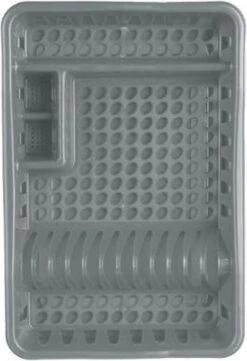 Merkloos Decopatent® Afdruiprek Voor Afwas - Afdruiprekje Met Lekbak - Kunststof Afdruipmat - Afwassen Borden & Bestek - 32.5x49x9 - Grijs 11 Merkloos Decopatent® Afdruiprek Voor Afwas - Afdruiprekje Met Lekbak - Kunststof Afdruipmat - Afwassen Borden & Bestek - 32.5x49x9 - Grijs -Dagelijkse Benodigdheden Verkoop 821x1200
