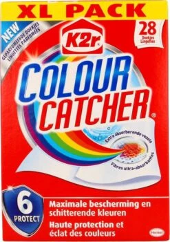 K2r Colour Catcher - Anti Kleurdoorloopdoekjes - Kleurbeschermer - 28 Stuks -Dagelijkse Benodigdheden Verkoop 846x1200