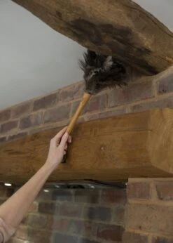 Plumeau Met Struisvogelveren, Bruin - KitchenCraft | Living Nostalgia -Dagelijkse Benodigdheden Verkoop 856x1200 3