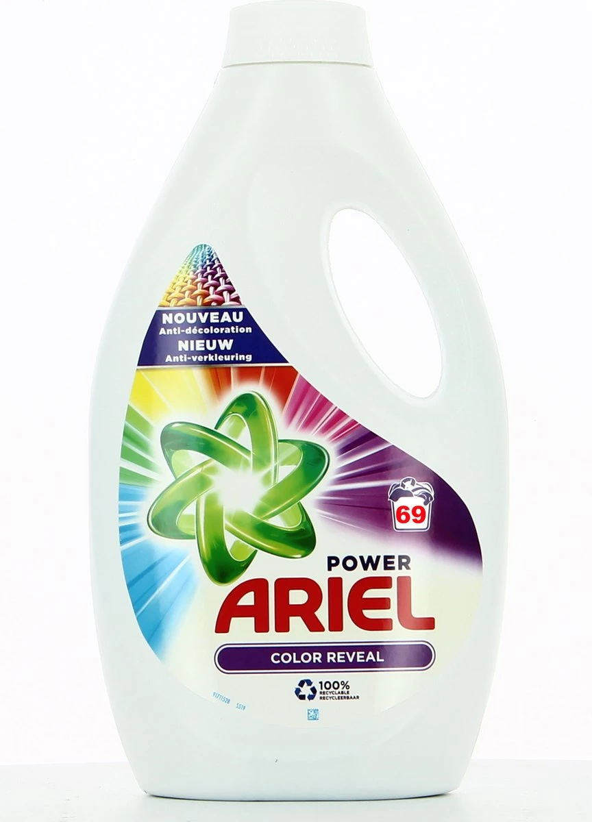 Ariel Power Color Vloeibaar Wasmiddel 1 Ariel Power Color Vloeibaar Wasmiddel
