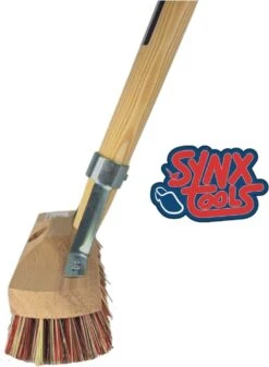 Synx Tools Luiwagen Union Mix Nylon Extra Hard 22cm - Tegel Bezem Schrobber- Bezemsteel - Schoonmaakbezem - Schrobborstels - Bezems Met Steel 150 Cm -Dagelijkse Benodigdheden Verkoop 880x1200