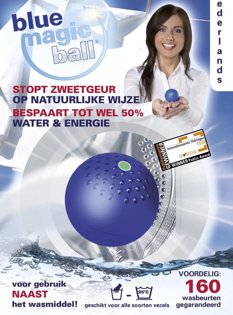 Groene Beer Blue Magic Ball 1 Groene Beer Blue Magic Ball