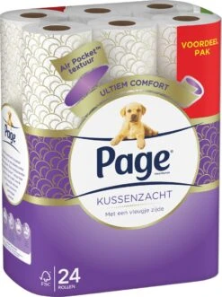 Page Toiletpapier - Kussenzacht Wc Papier - Voordeelverpakking - 24 Rollen -Dagelijkse Benodigdheden Verkoop 895x1200