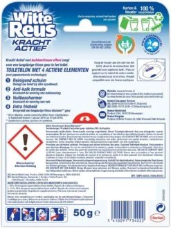 Witte Reus Kracht Actief Toiletblok - Bloesem - WC Blokjes Voordeelverpakking - 10 Stuks -Dagelijkse Benodigdheden Verkoop 901x1200 2