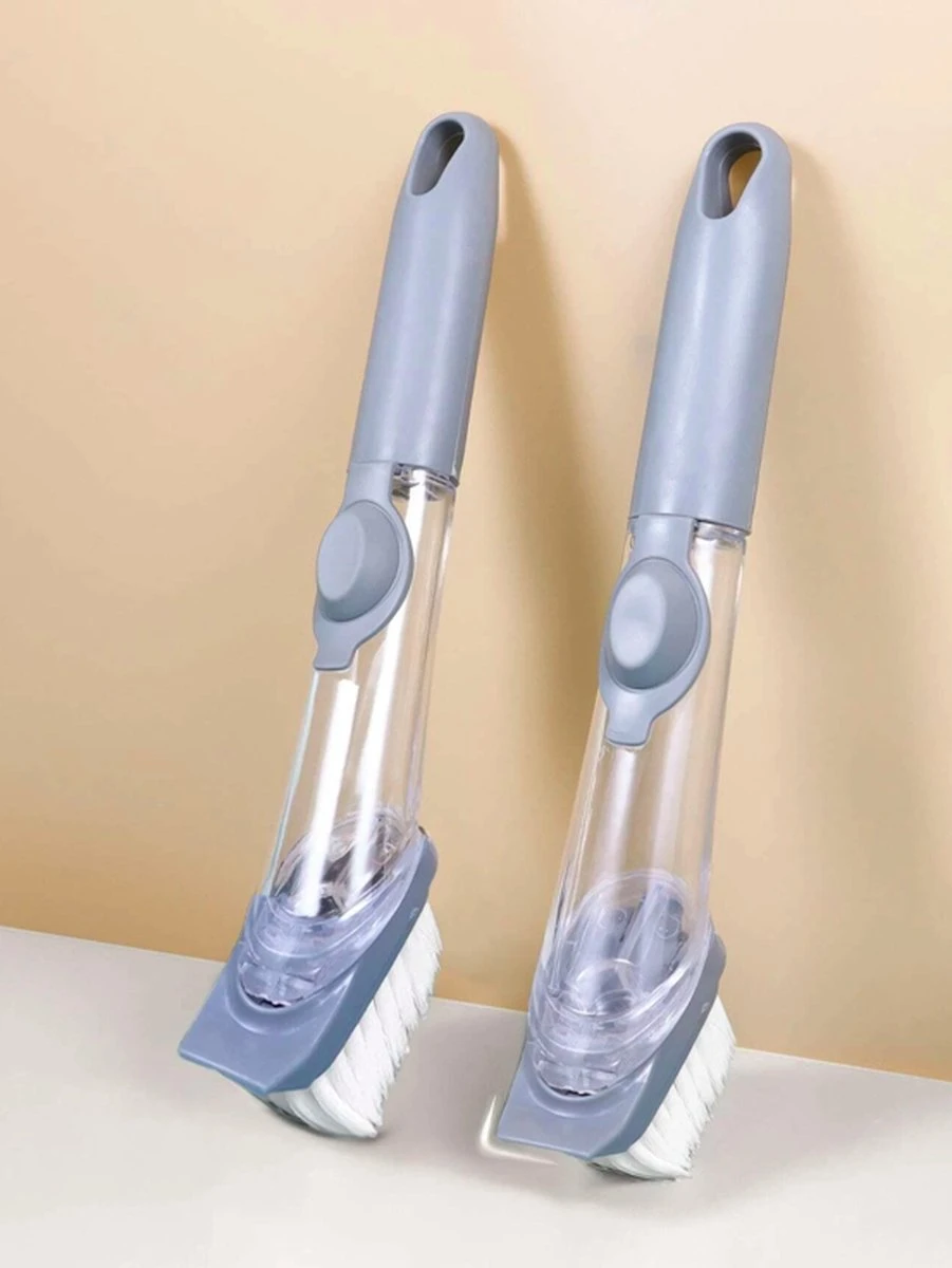 OXO Good Grips Afwasborstel Met Zeepdispenser 1 OXO Good Grips Afwasborstel Met Zeepdispenser