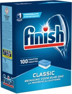 Finish Classic Regular Vaatwastabletten - 100 Stuks 9 Finish Classic Regular Vaatwastabletten - 100 Stuks -Dagelijkse Benodigdheden Verkoop 918x1200 2