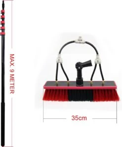 Kibani Telescoop Borstel 9m - Telescoopsteel Ramenwassen - Telescoopsteel Met Borstel - Telescoopsteel - Telescoopsteel Met Waterdoorvoer - Ramenwassen - Raamwisser Met Telescoopsteel - Raamwisser - Telescoopstelen -Dagelijkse Benodigdheden Verkoop 996x1200 4